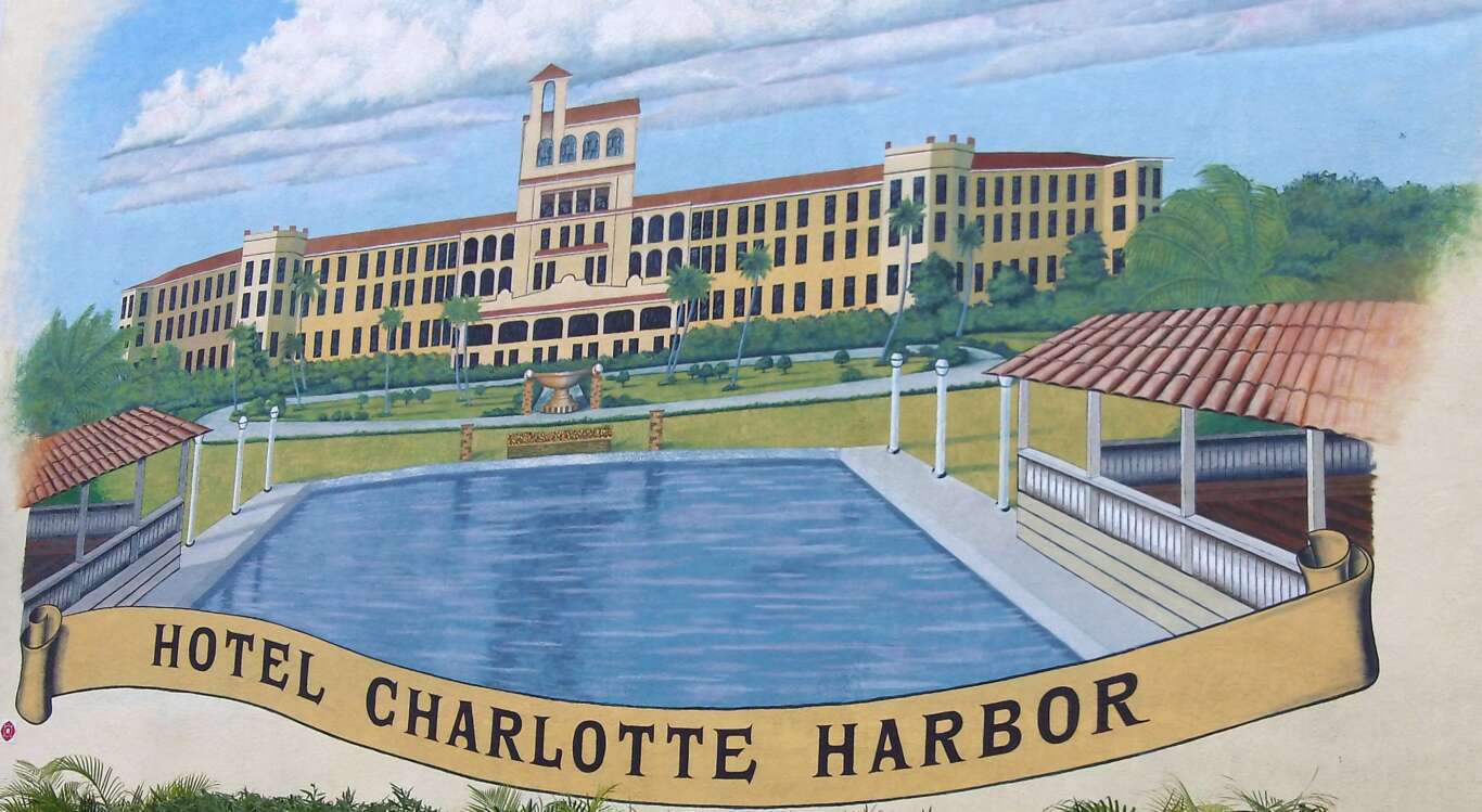 Hotel Charlotte Harbor Mural